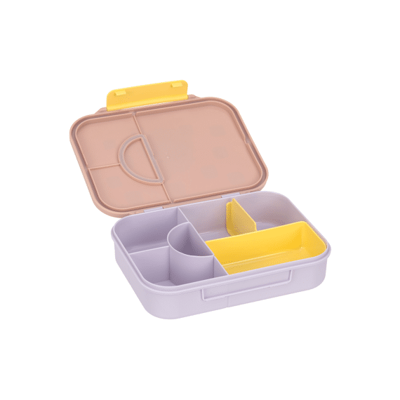 Lassig Bento-lunchbox Pattern Party Rose/lilac