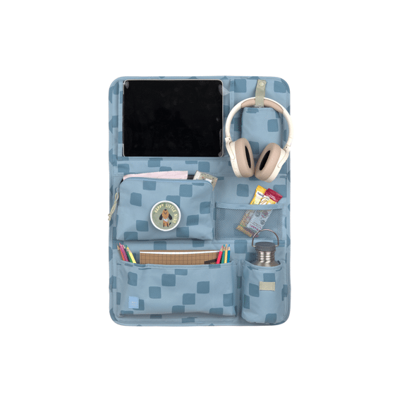 Lassig Car Wrap-to-go Pattern Party Blue