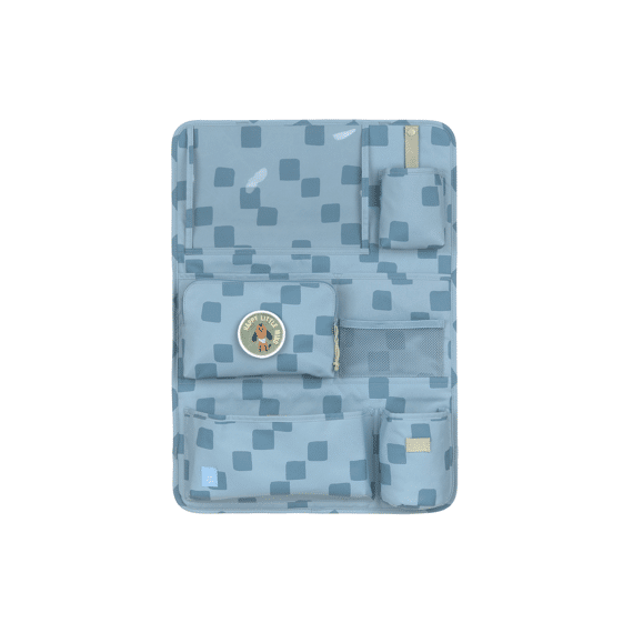 Lassig Car Wrap-to-go Pattern Party Blue