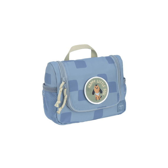Lassig Mini Washbag Pattern Party Blue
