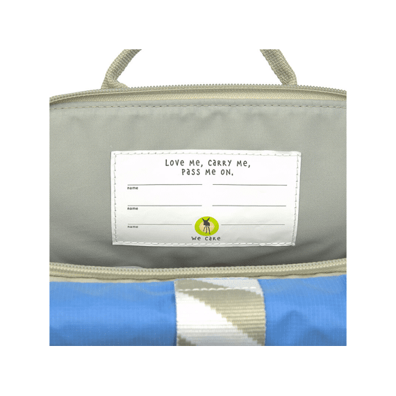 Lassig Mini Rolltop Backpack Sunny Explorer Green/blue