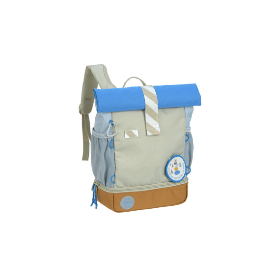 Lassig Mini Rolltop Backpack Sunny Explorer Green/blue