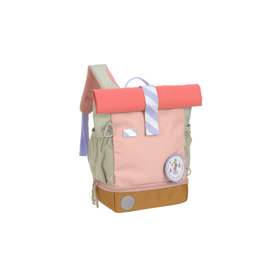 Lassig Mini Rolltop Backpack Sunny Explorer Rose/pink