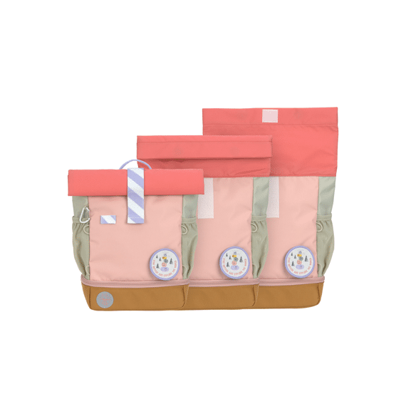 Lassig Mini Rolltop Backpack Sunny Explorer Rose/pink