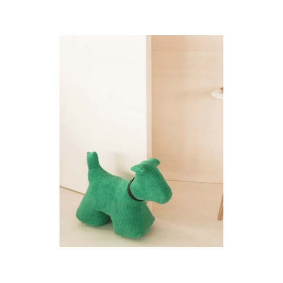 Deurstopper Dog 38x15x18cm Green