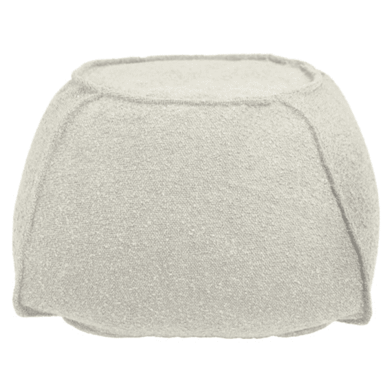 Poef Borre 40x35x40cm Dove White