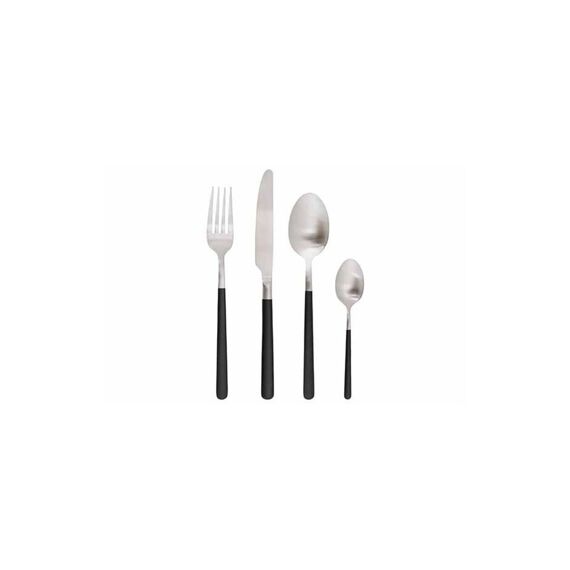 Cosy & Trendy Olivia Bestekset 16pcs Brushed-black
