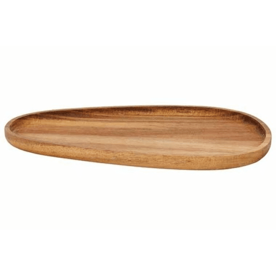 Cosy & Trendy Presentatiebord Ovaal 25x15cm Acacia