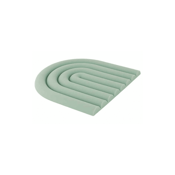 Cosy & Trendy Potstaantje Silicone Groen 15x15x1cm