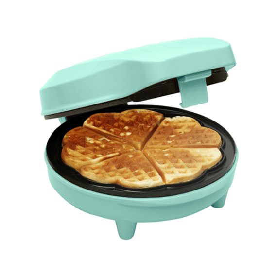 Bestron Sweet Dreams Wafelijzer Hartje Wafels 700W Munt