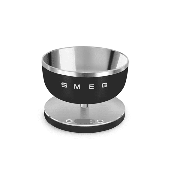 Smeg Keukenweegschaal Digitaal Oplaadbaar Zwart