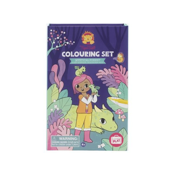 Tiger Tribe Colouring Set Mystical Forest