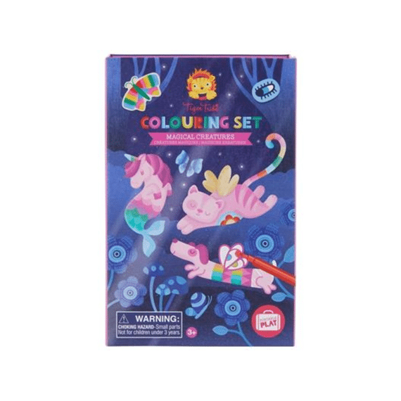 Tiger Tribe Colouring Set Magical Creatures