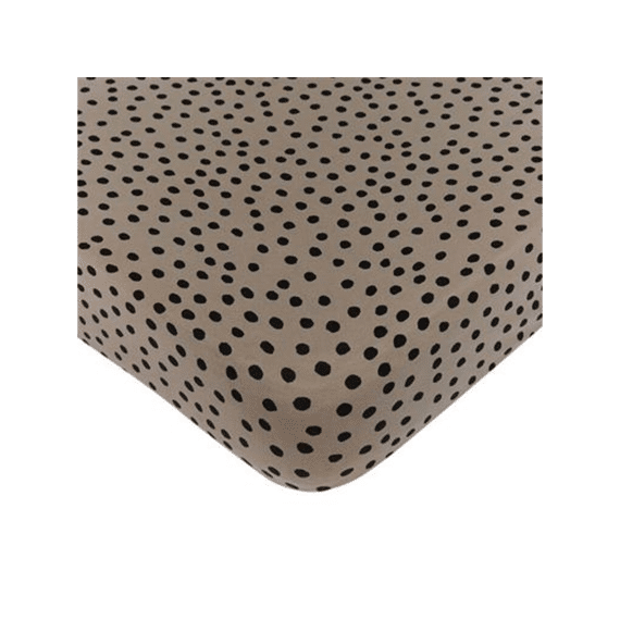 Mies & Co Hoeslaken 40x80 Bold Dots Dark Brown
