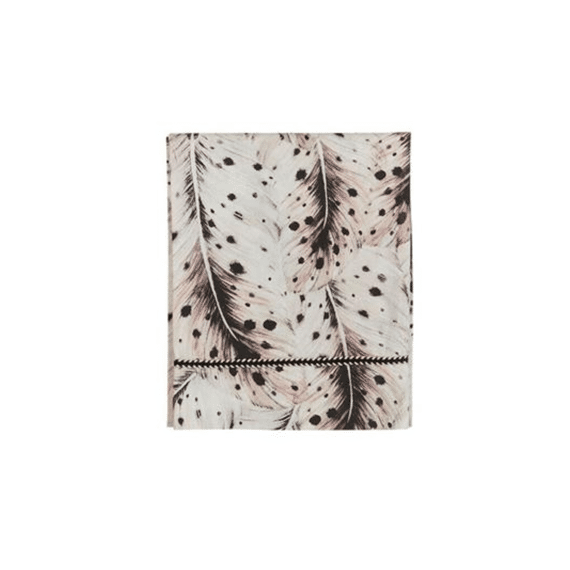 Mies & Co Laken Wieg 80x100 Soft Feathers Offwhite