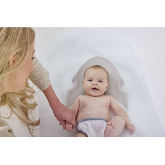 Shnuggle Newborn Support Badzit White Grey