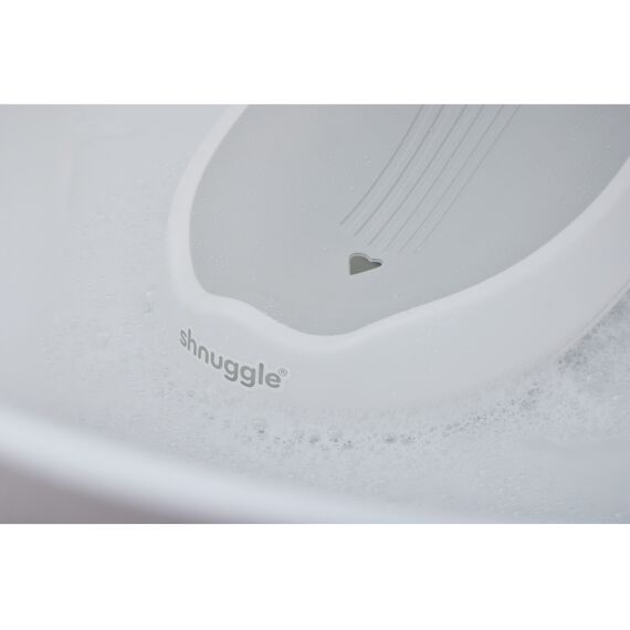 Shnuggle Newborn Support Badzit White Grey