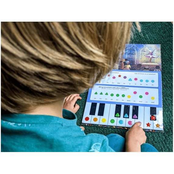 Geluidenboek: Het Verhalen Orkest Ik Speel Piano