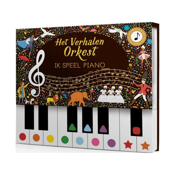 Geluidenboek: Het Verhalen Orkest Ik Speel Piano