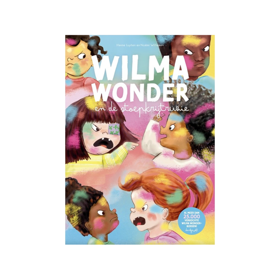 Wilma Wonder En De Stoepkrijtruzie