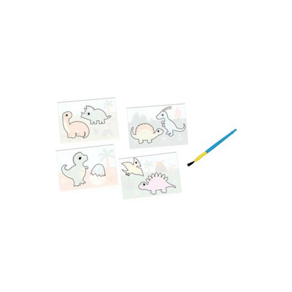 SES 14465 Kleuren met water Dino''s