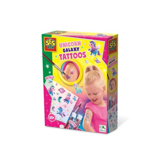 SES 14764 Unicorn Galaxy Tattoos