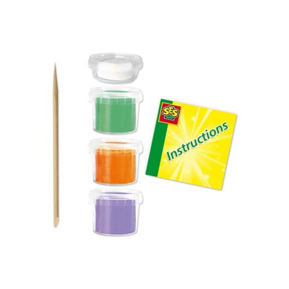SES 00812 FunDo Klei Dino's 3x90g + 1x40g