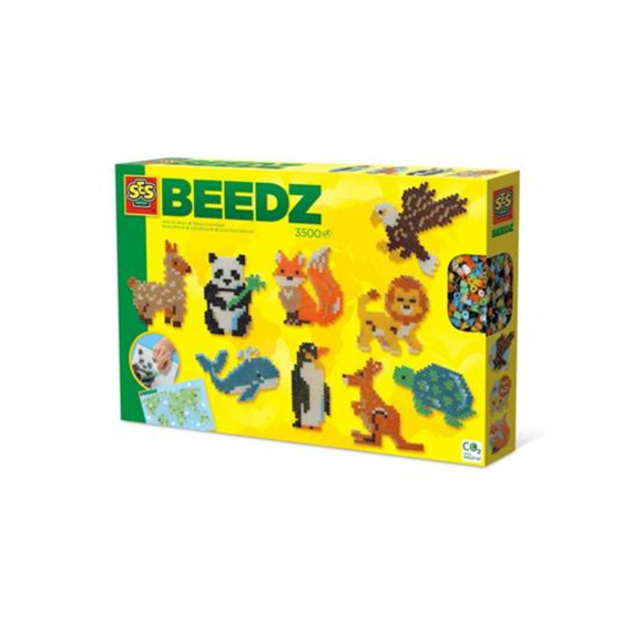 SES 06207 Beedz Strijkkralen Werelddieren Set