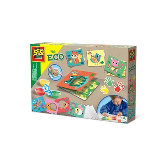 SES 24925 Eco Vingerverfkaarten