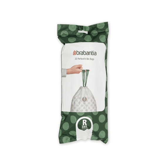 Brabantia PerfectFit Rol Afvalzakken 36L 20stuks Code R