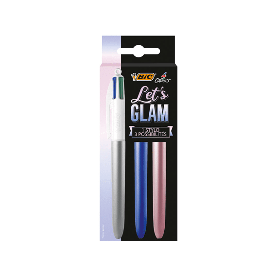 Bic Balpen 4 kleuren Customise Me