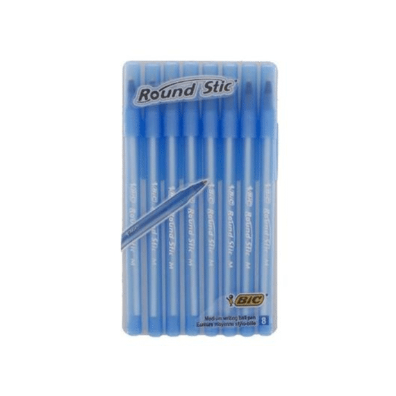 Bic Balpen Cristal Medium Blauw 8st