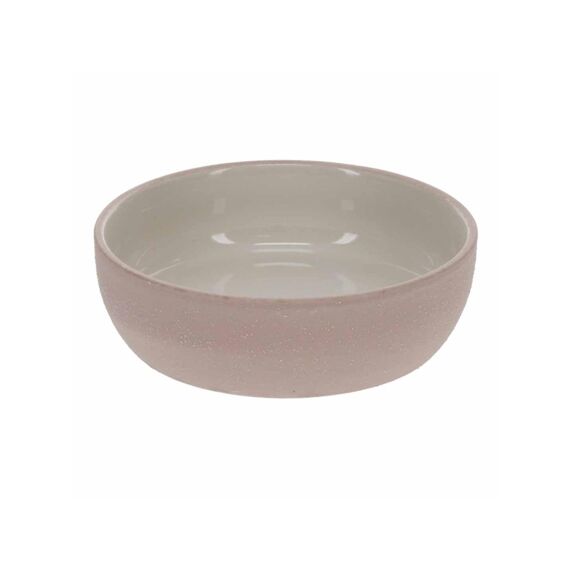 Eetkom Stone Sandy Coral M - 950ml - 17x17x6cm Roze