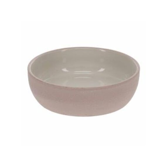 Eetkom Stone Sandy Coral S - 380ml - 14x14x4cm Roze