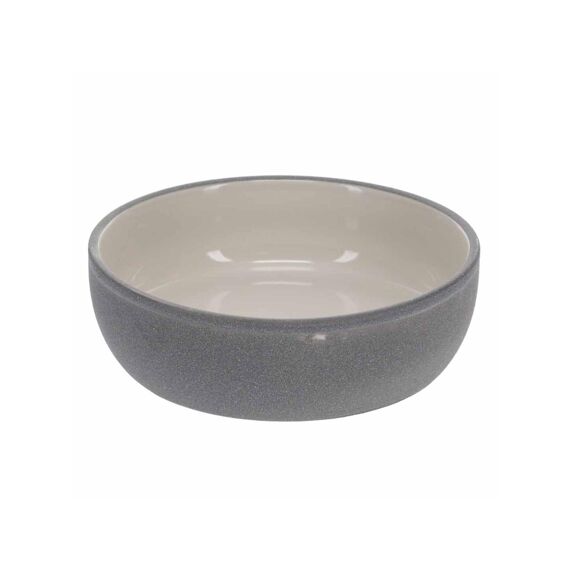 Eetkom Stone Sandy Ocean M - 950ml - 18x18x6cm Grijsblauw