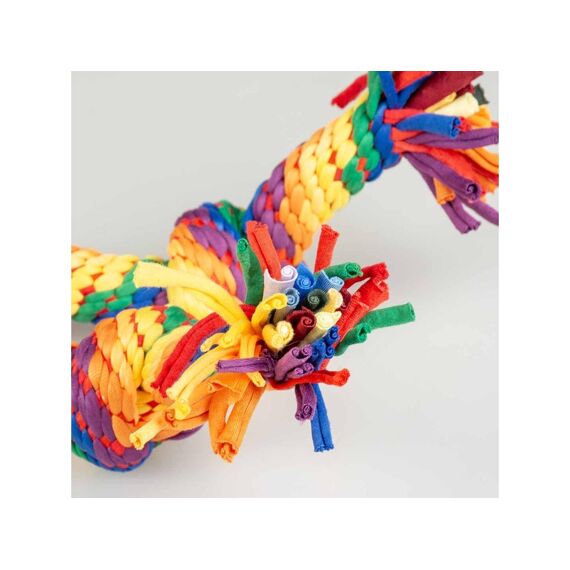 T-shirt Touw Lus 3 Knopen 60x12x7cm Meerkleurig