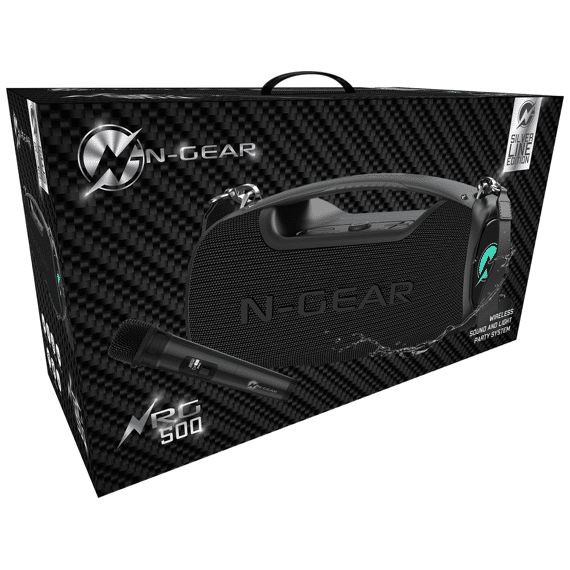 N-Gear Nrg500 Bluetooth Speaker Met Verlichting En Microfoon