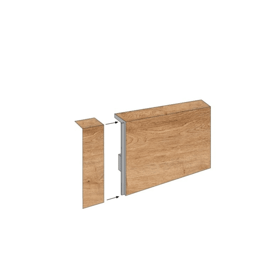 Rigid Floor Plint Oak 2.44m