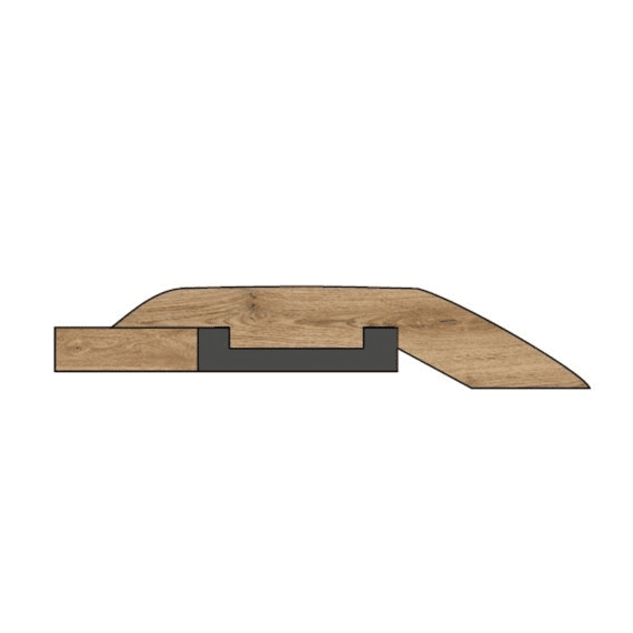 Rigid Floor Overangsprofiel Oak 1m