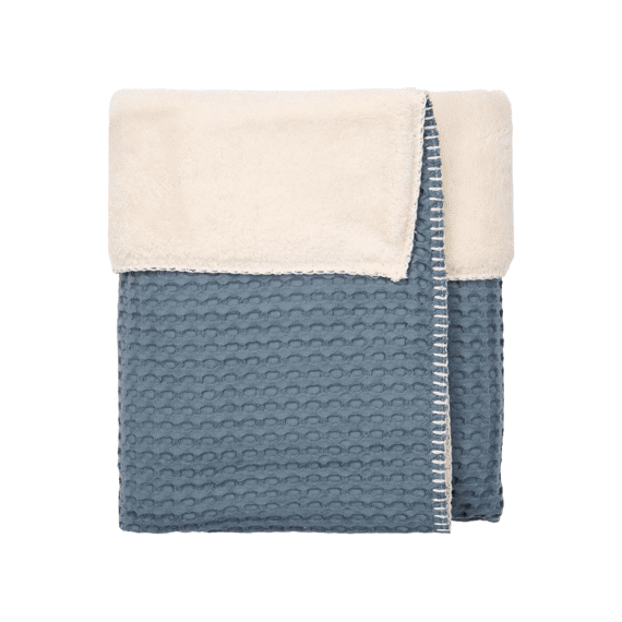 Koeka Deken Wieg Oslo Wafel Teddy 75x100