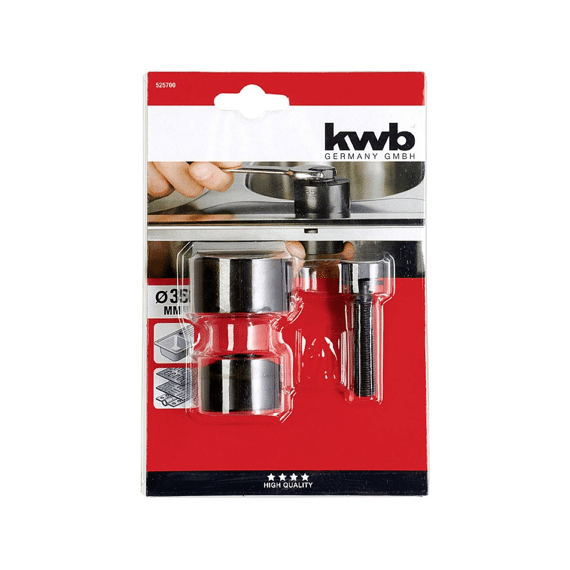 KWB Gatstans Staal 35mm