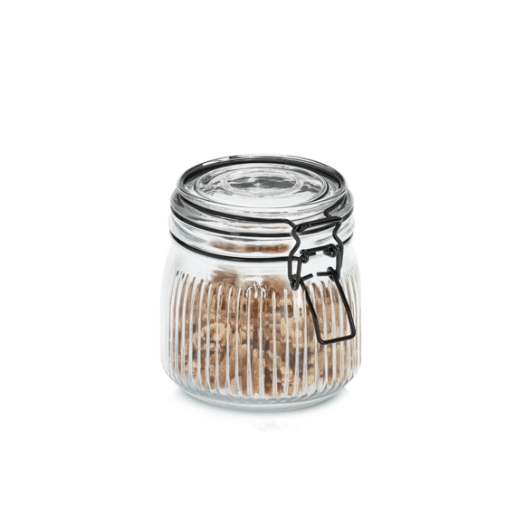 Storage Glass Met Clip Voor Sluiting 550ml