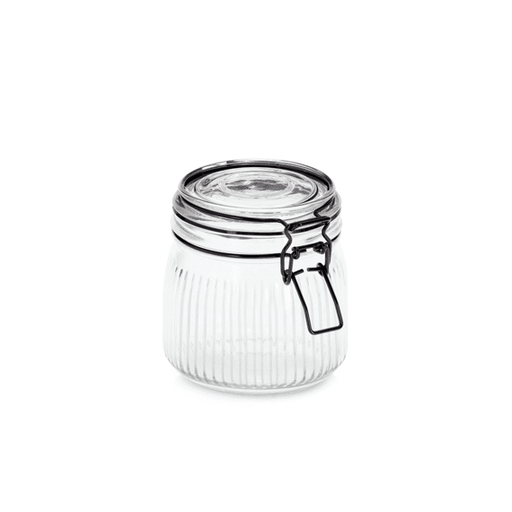 Storage Glass Met Clip Voor Sluiting 550ml