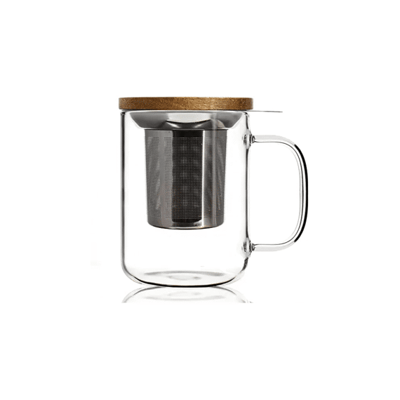 Ogo The and Cafe Gustave Theeglas met Filter 300ml