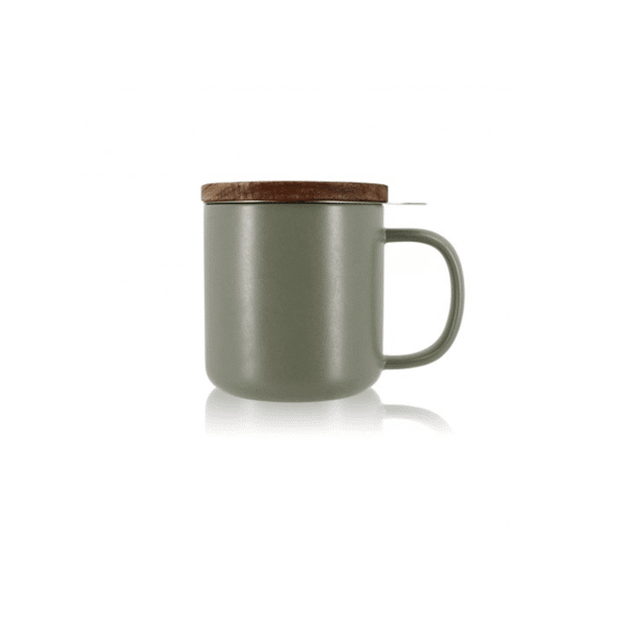 Ogo The and Cafe Outo Theekop met Filter 300ml Groen