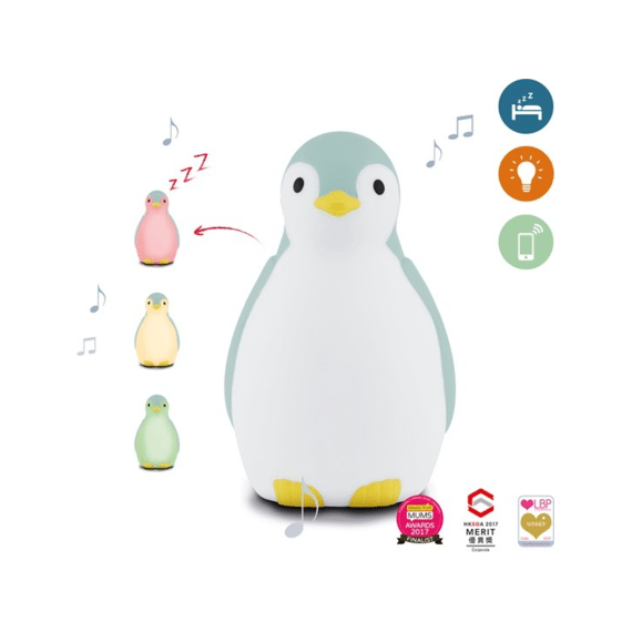 Zazu Slaaptrainer Pinguin Pam Blue