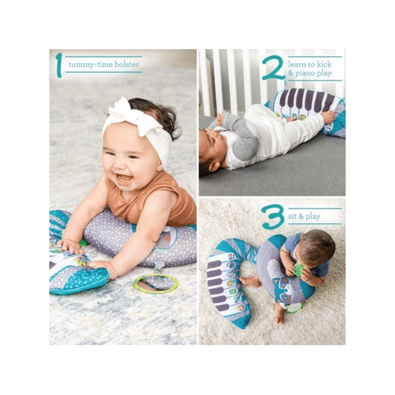 Infantino Grow With Me Tummy Time Piano 3 in 1