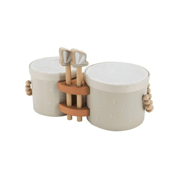 Label Label Houten Bongos Nougat