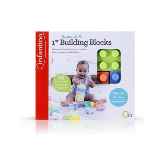 Infantino SuperSoft First Building Blocks