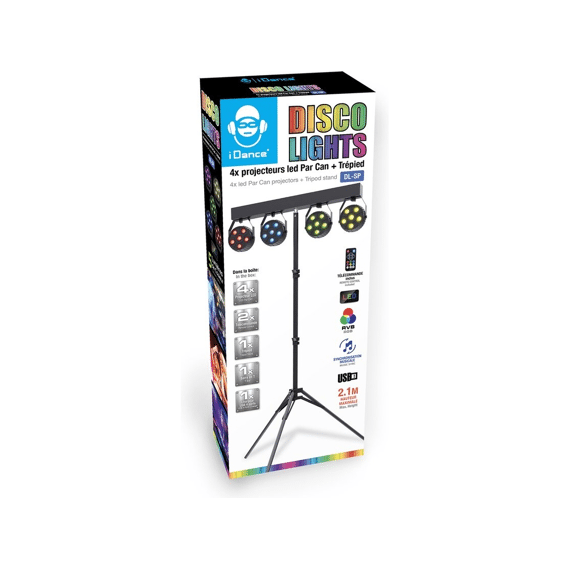 Idance 4 Disco Lichten Met Staander